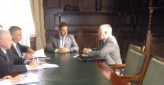 10 October 2012 The National Assembly Speaker in meeting with the Finnish Ambassador to Serbia